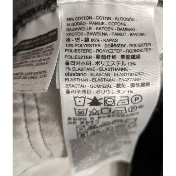 Levi's 513 Slim Straight Flex Soft Gray Jeans Men's Size 32 x 31 - Picture 11 of 12